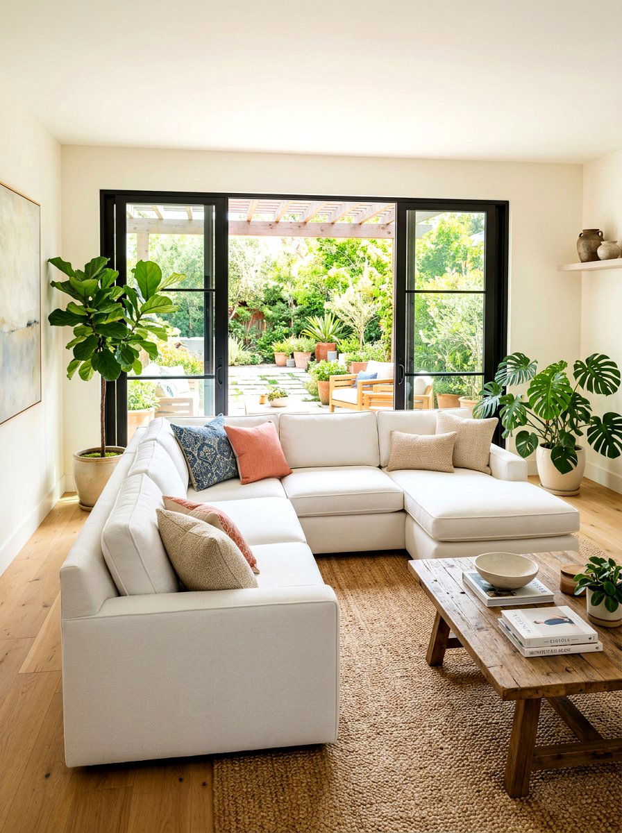 Outdoor Fabric Indoor Sofa - 30 pet friendly sofa styling ideas
