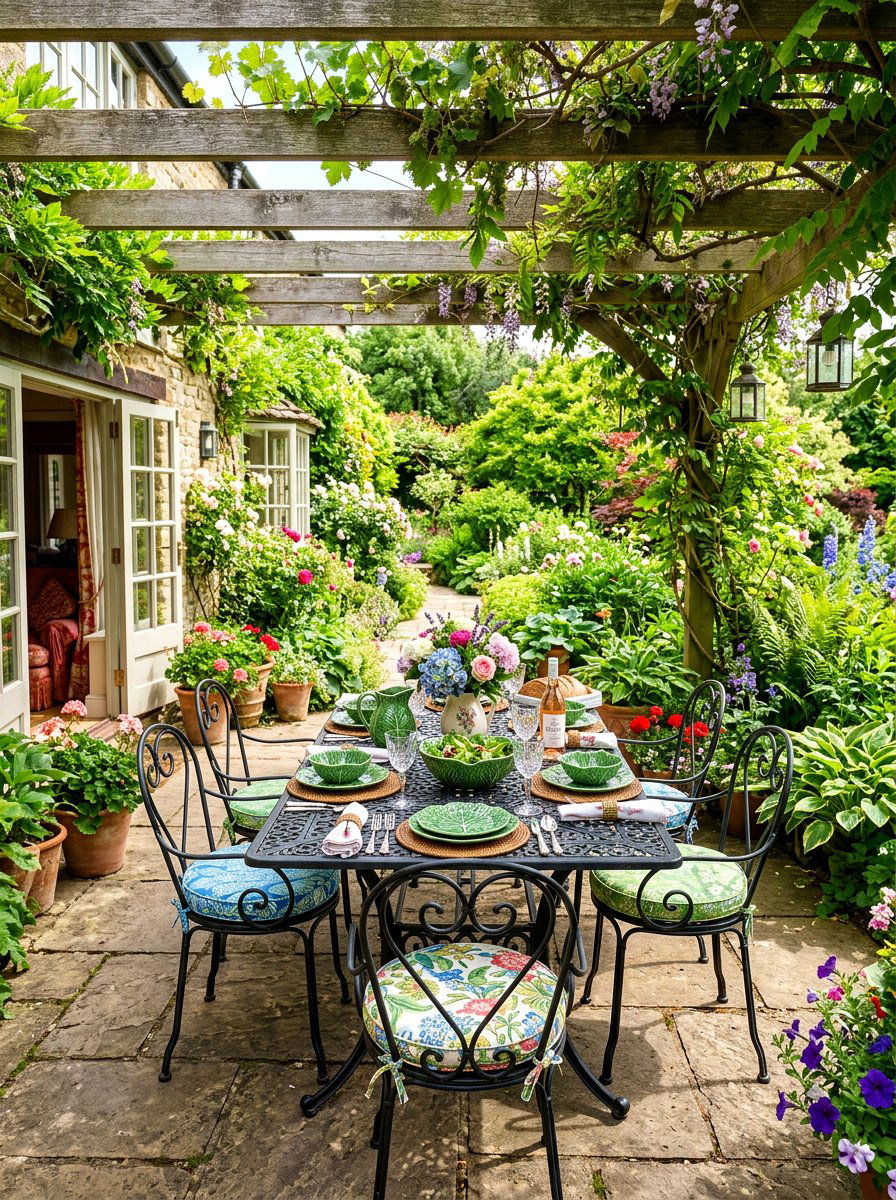 Outdoor Garden Dining Set - 30 cabbageware dining ideas
