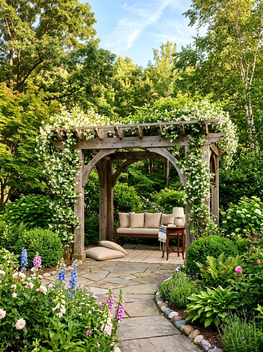 Outdoor Garden Prayer Pavilion - 30 prayer room ideas