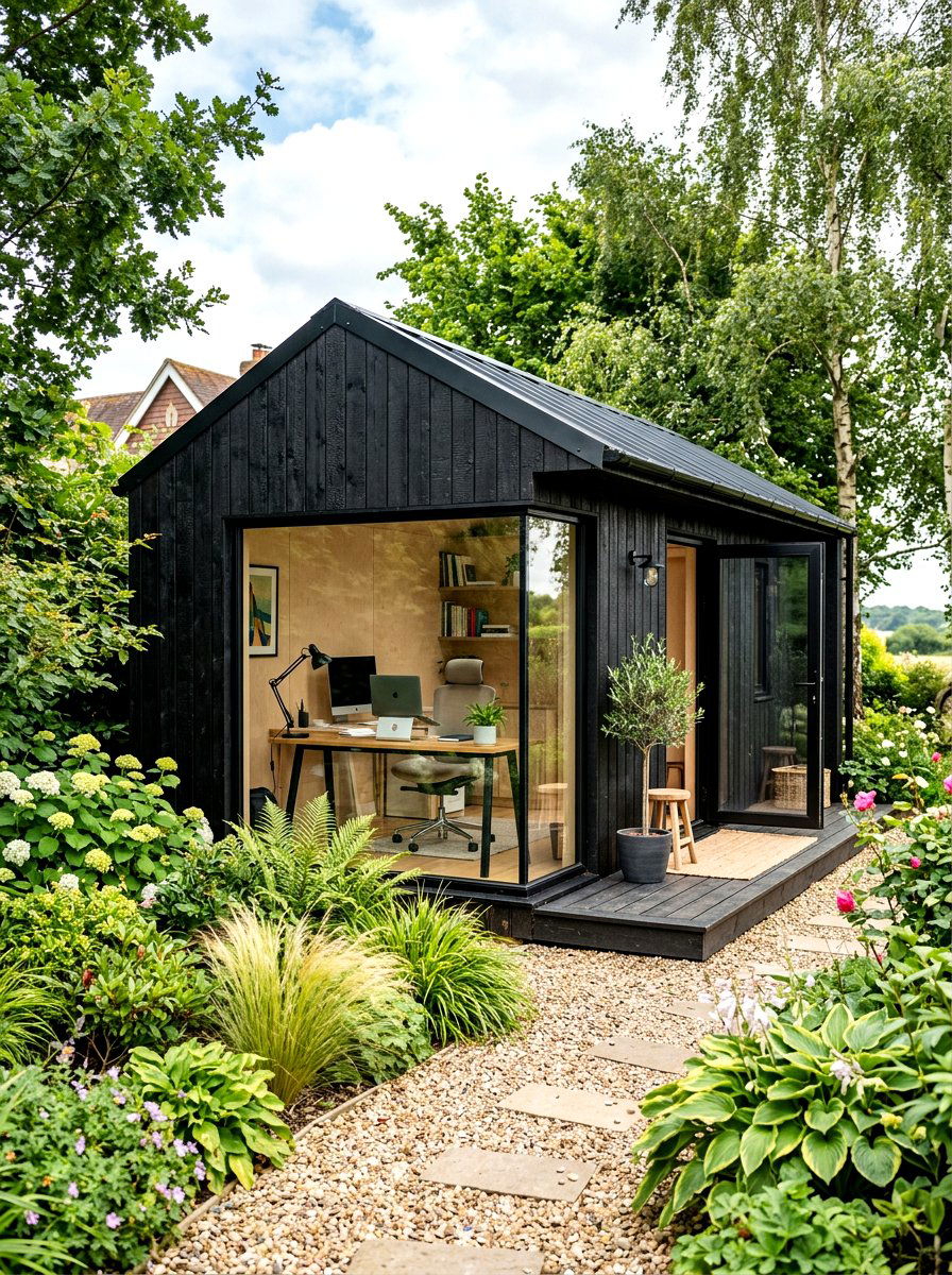 Outdoor Home Office Shed - 30 indoor outdoor living ideas