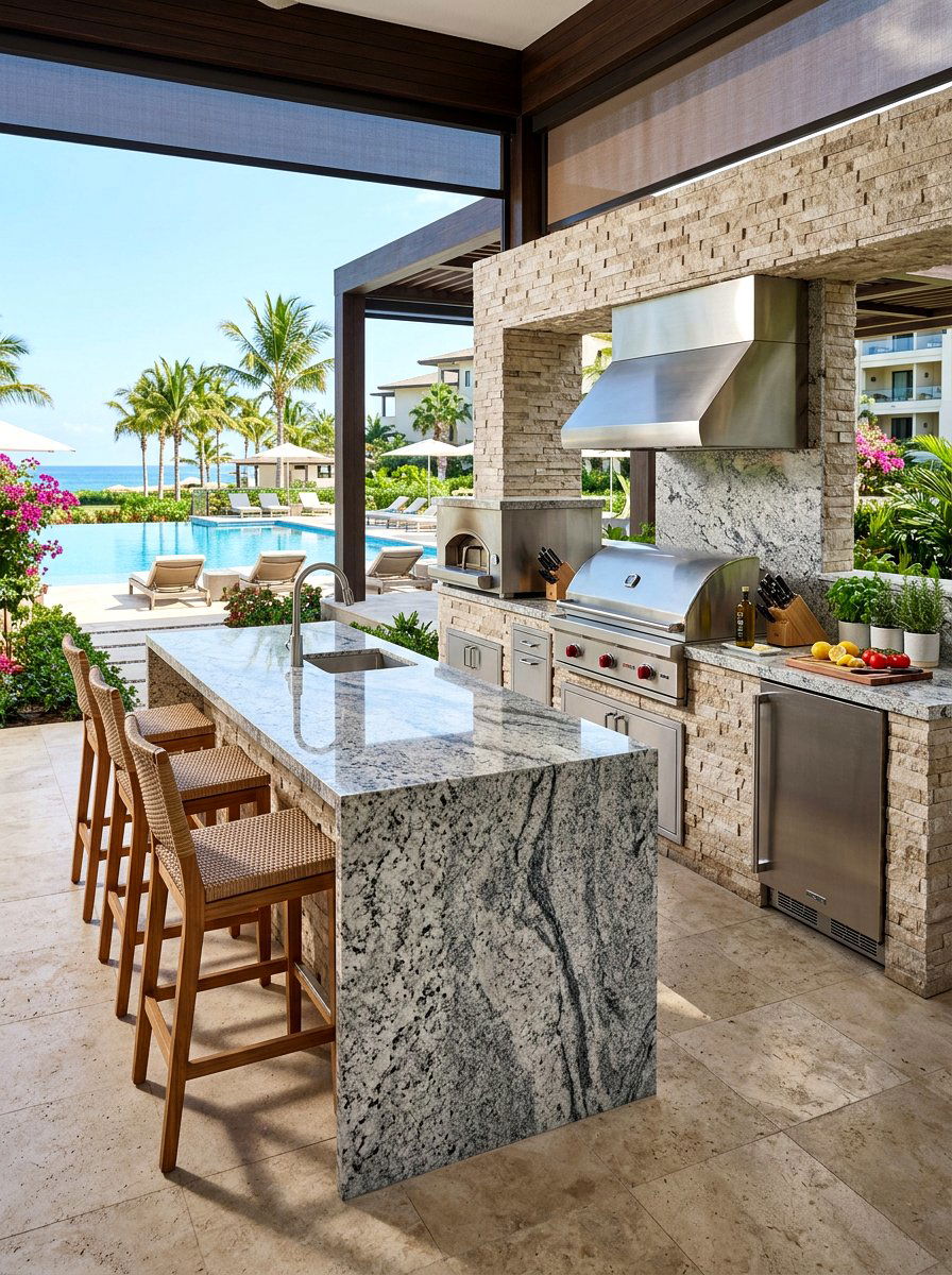 Outdoor Kitchen - 30 resort style backyard ideas