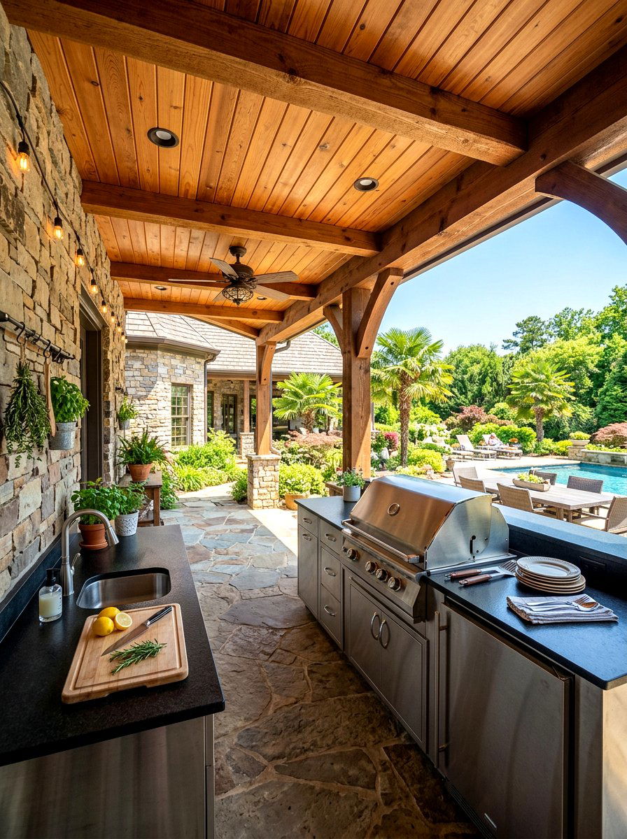 Outdoor Kitchen Breezeway - 30 breezeway ideas