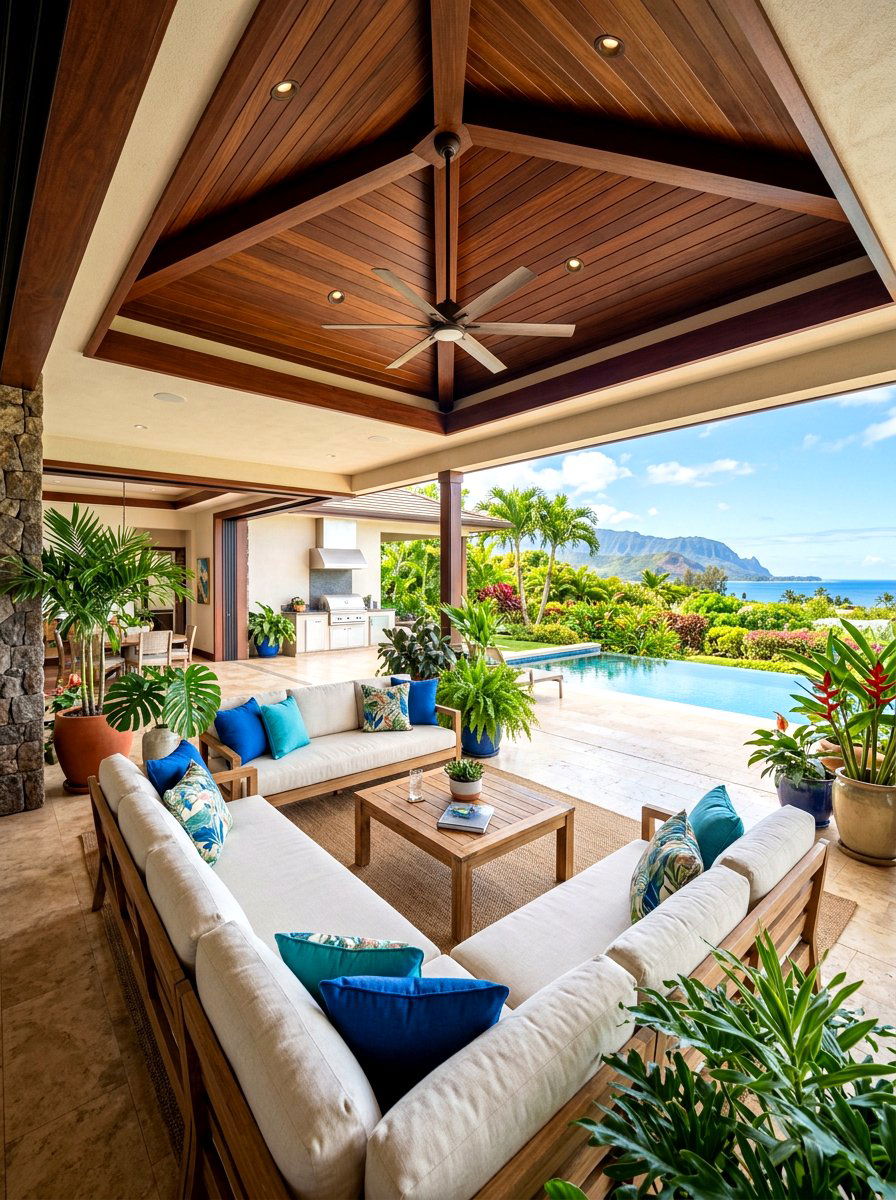 Outdoor Lanai - 30 patio cover ideas