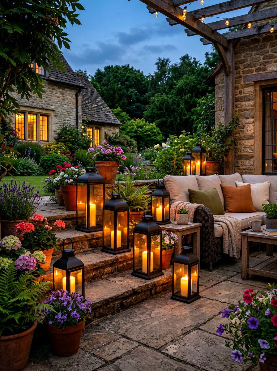 Outdoor Lanterns - 30 patio lighting ideas