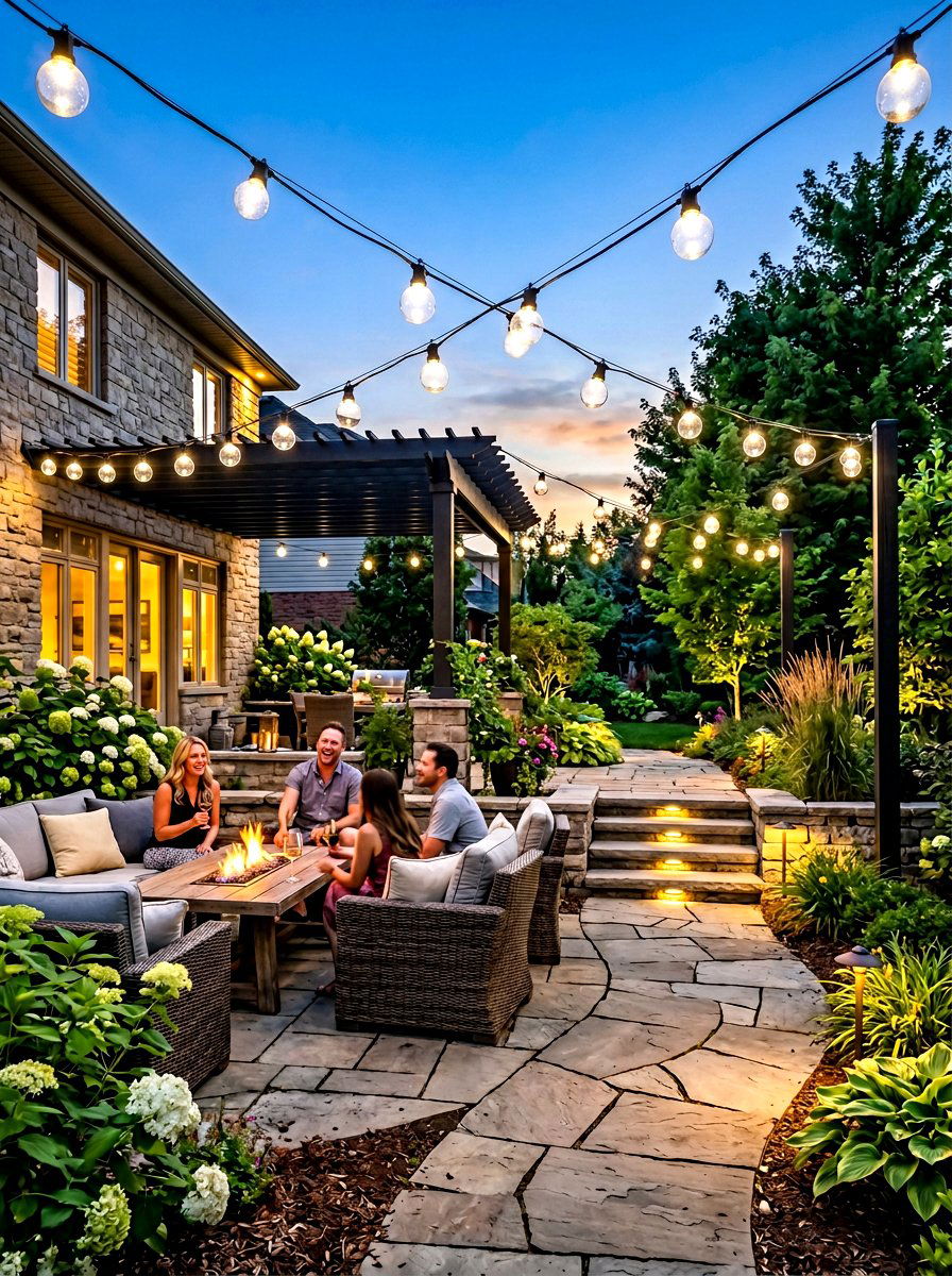 Outdoor Lighting - 30 backyard retreat ideas