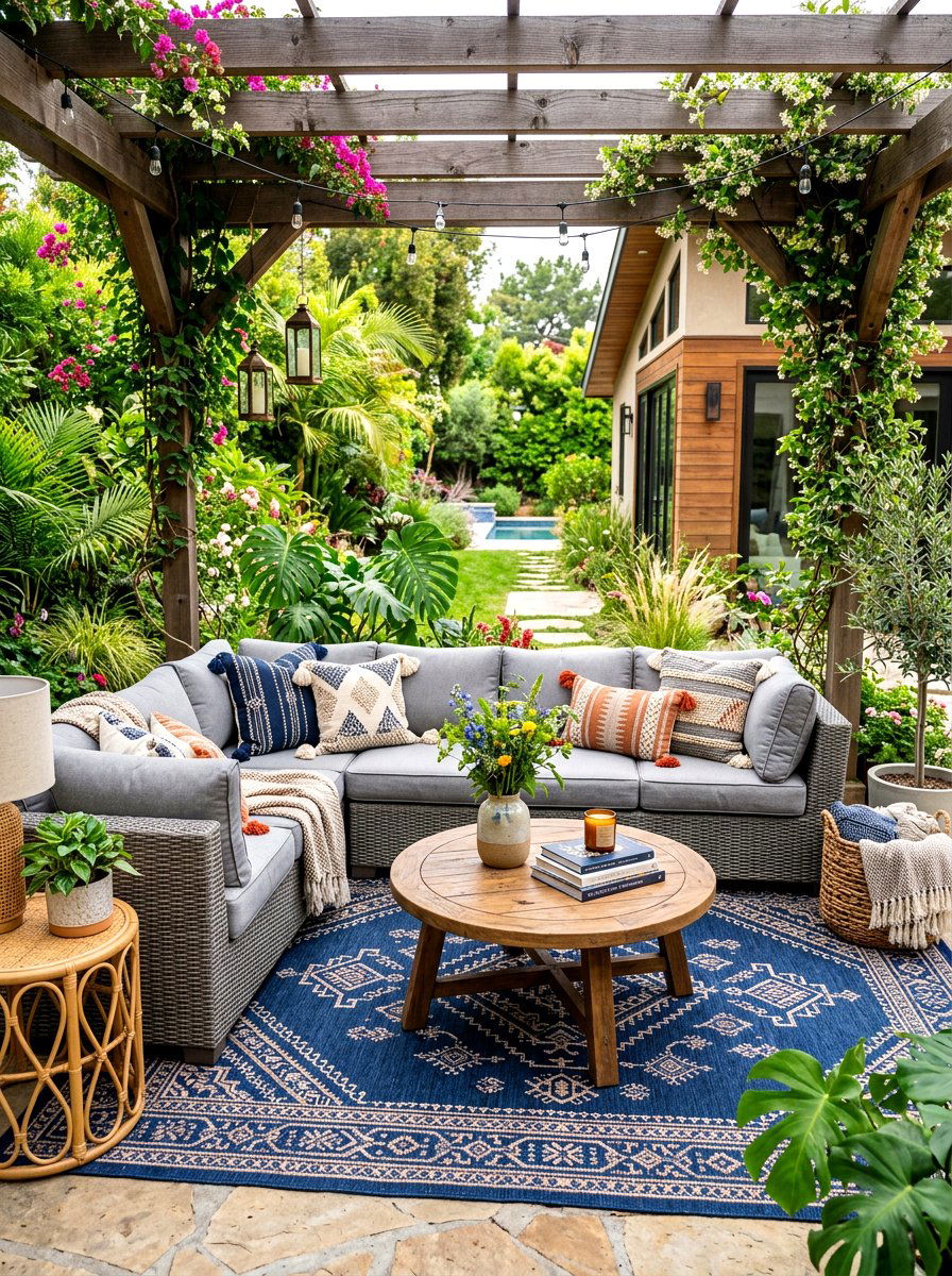 Outdoor Living Room - 30 patio makeover ideas