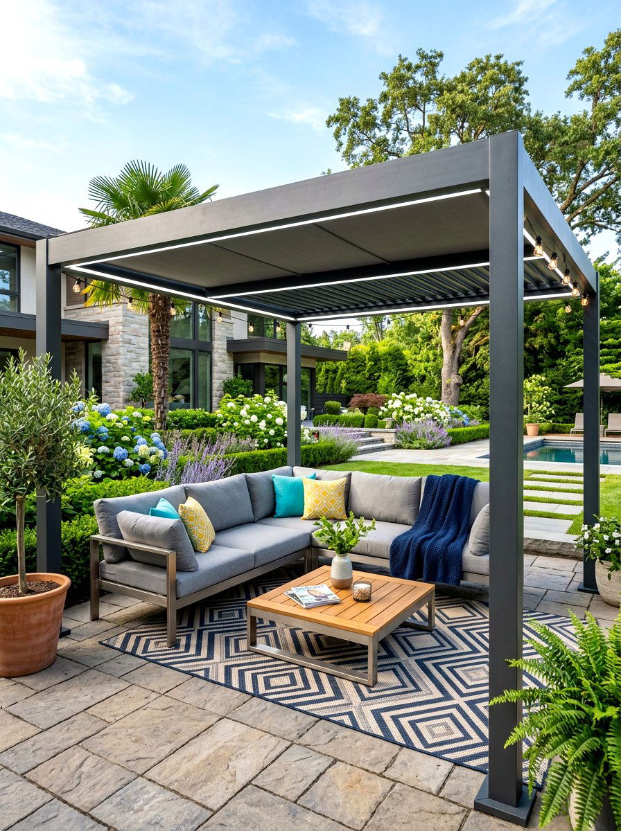 Outdoor Lounge Gazebo - 30 gazebo ideas