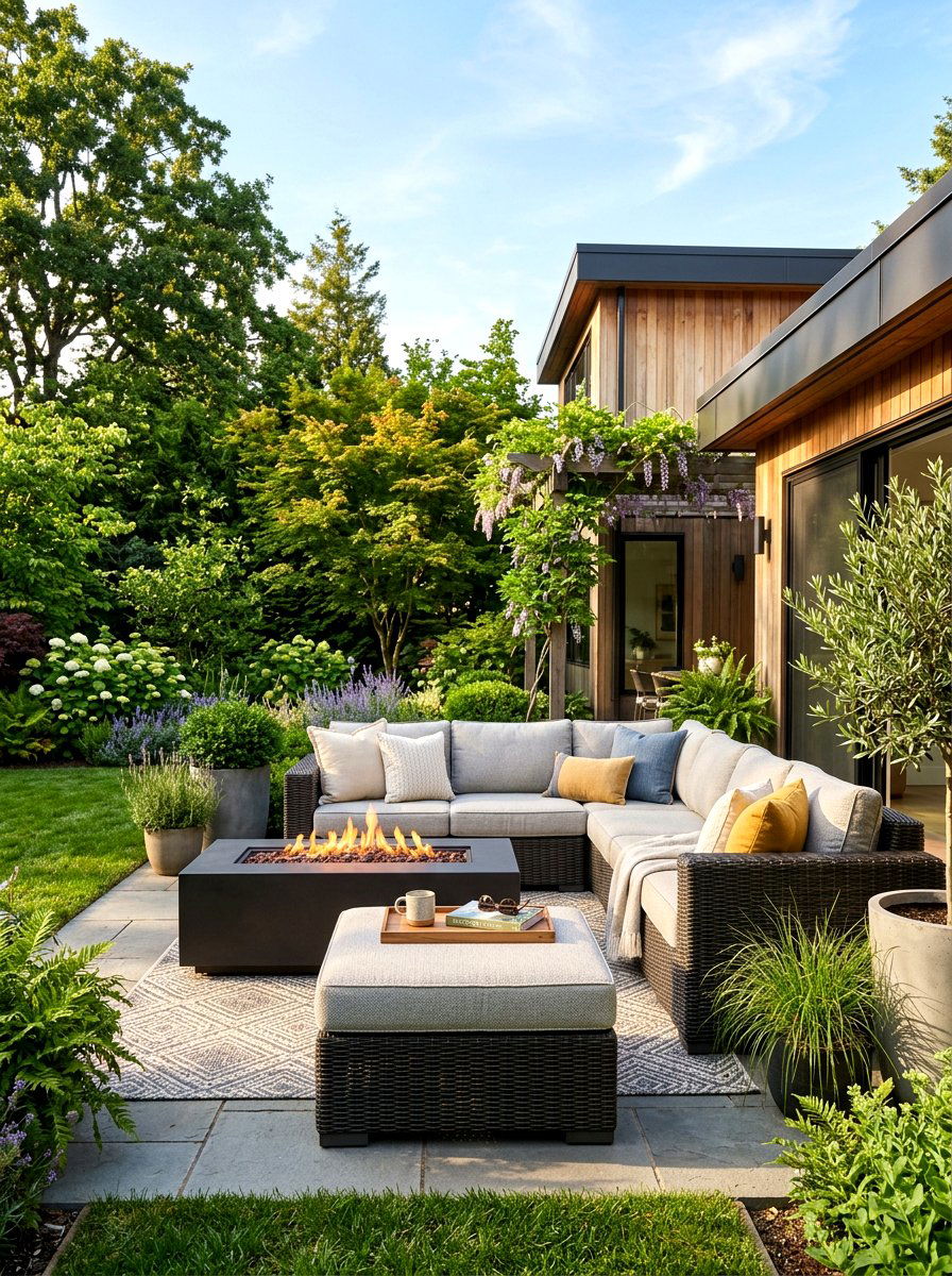 Outdoor Patio All Weather Ottoman - 30 ottoman styling ideas