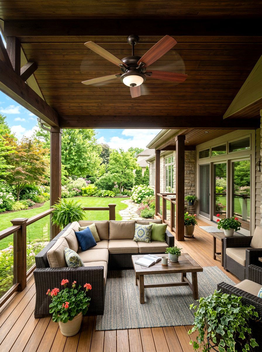 Outdoor Patio Ceiling Fan - 30 ceiling fan ideas