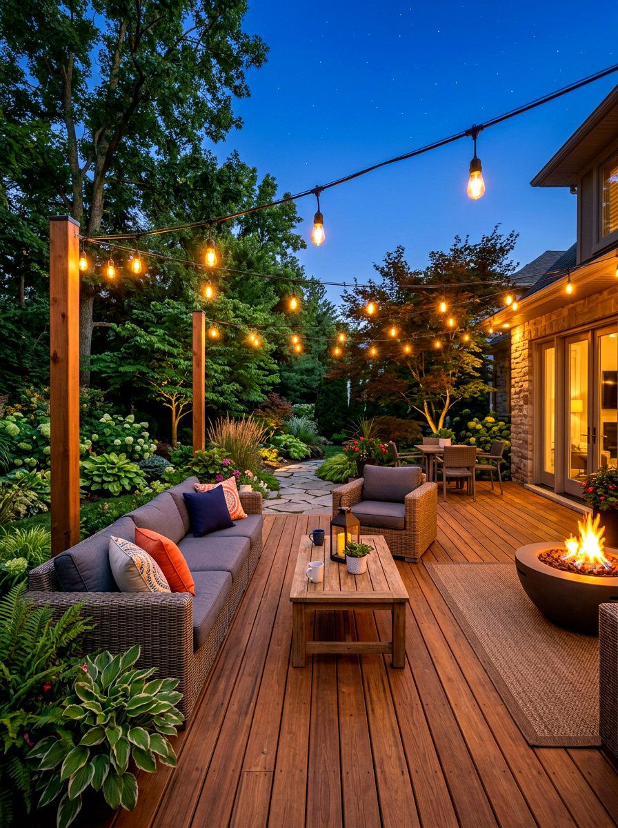 Outdoor Patio Dimmable String Light