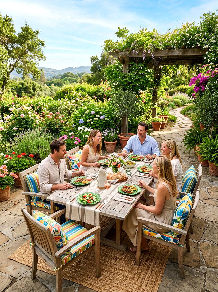 Outdoor Patio Dining - 30 lettuce plate dining ideas