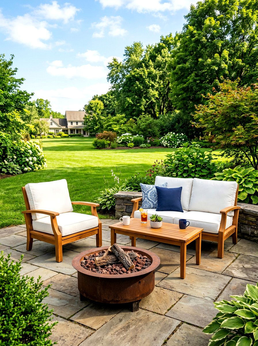 Outdoor Patio Loveseat and Chair Set - 30 loveseat and chair layout ideas