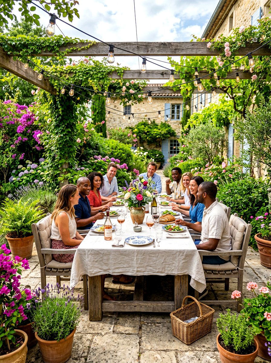Outdoor Patio Table - 30 spring dining table ideas
