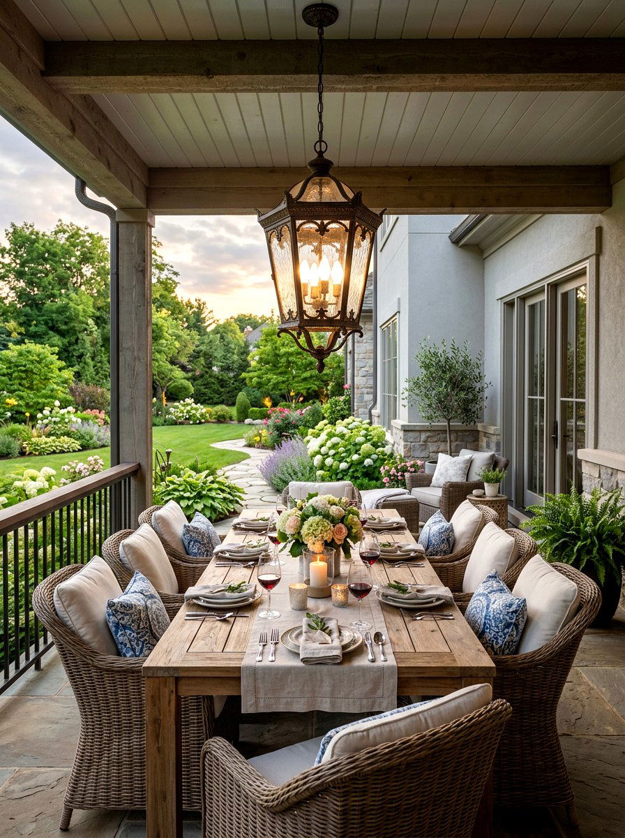 Outdoor Pendant Light - 30 porch lighting ideas