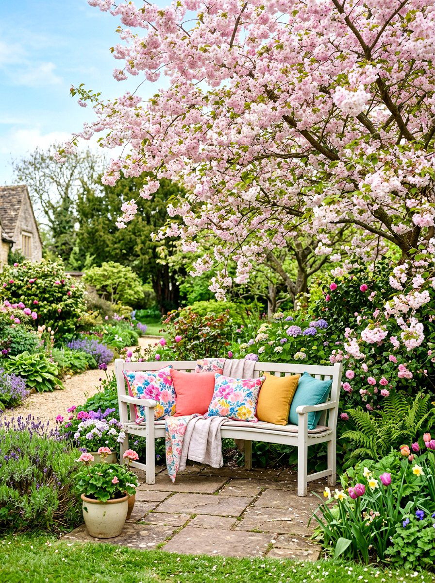Outdoor Seating Area - 30 budget landscaping ideas