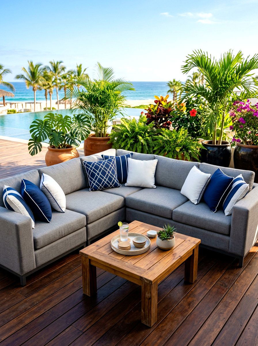 Outdoor Sectional Sofa - 30 deck seating ideas