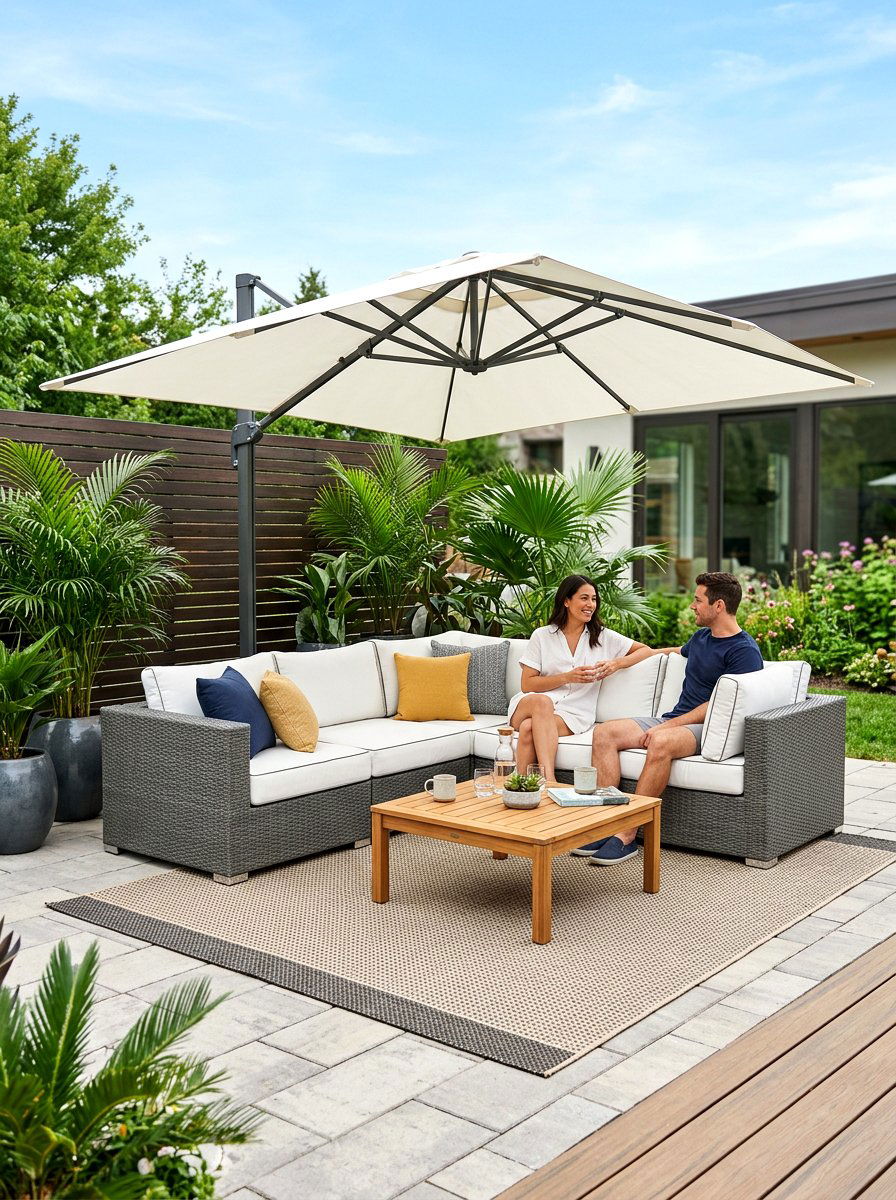 Outdoor Sectional Sofa - 30 secret garden seating ideas