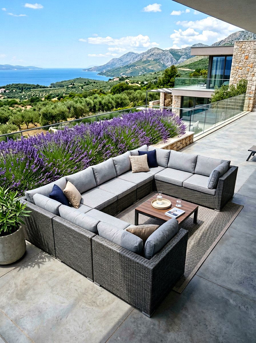 Outdoor Sectional Sofa Placement - 30 outdoor furniture arrangement ideas