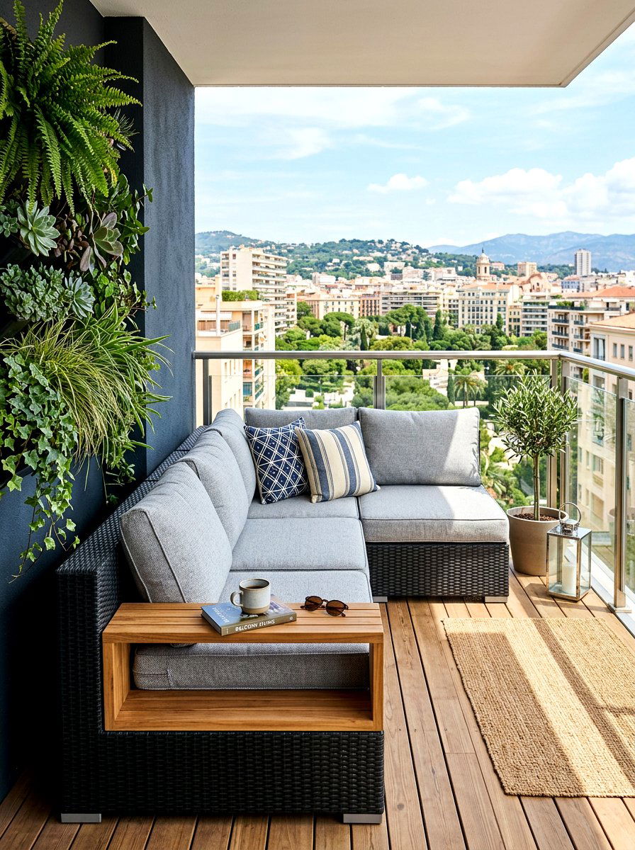 Outdoor Sectional With Built In Table - 30 modern outdoor furniture ideas