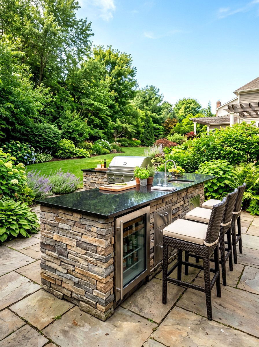 30 Outdoor Bar Ideas to Create a Backyard Hangout Zone