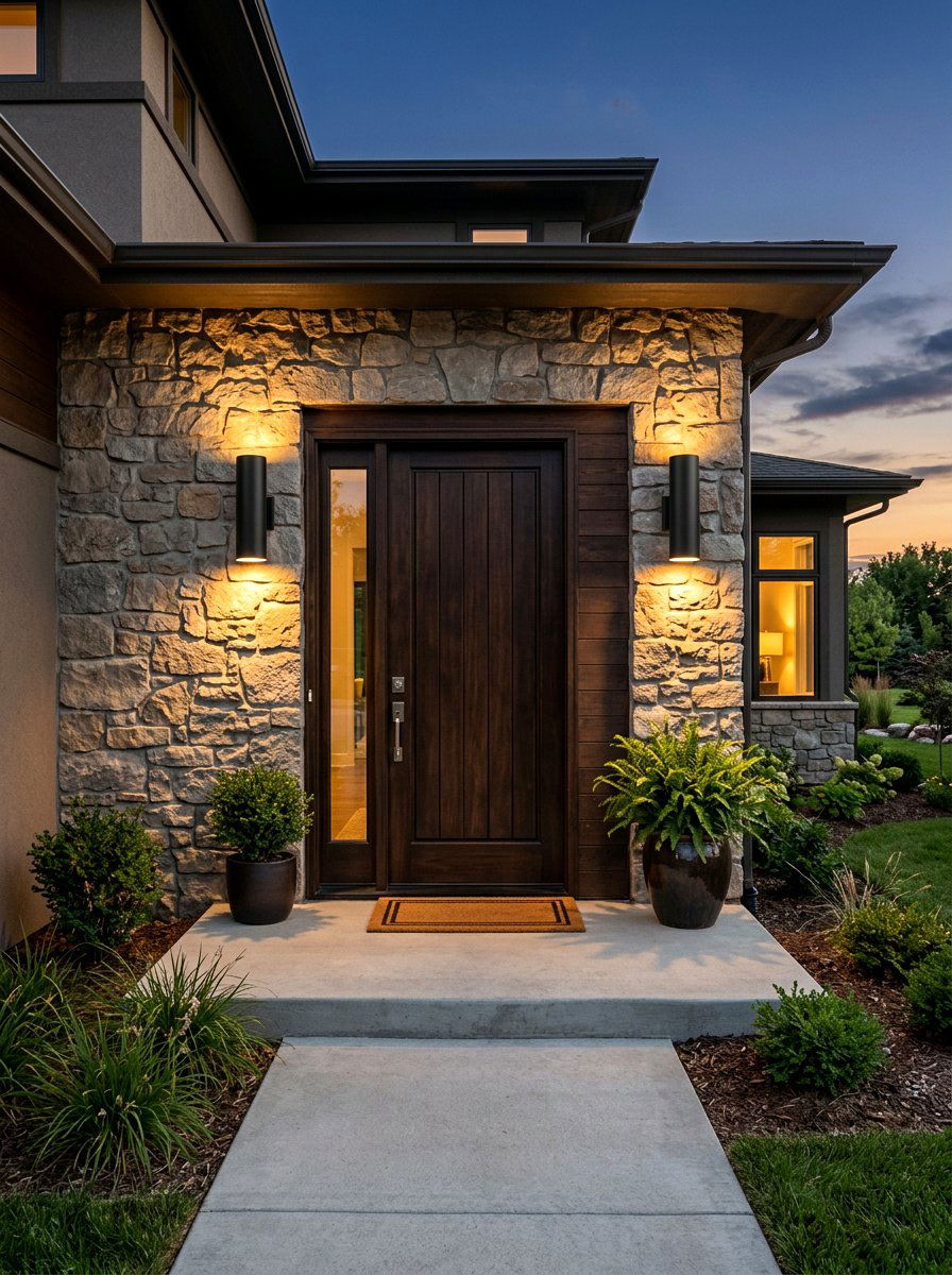 Outdoor Wall Light - 30 curb appeal ideas