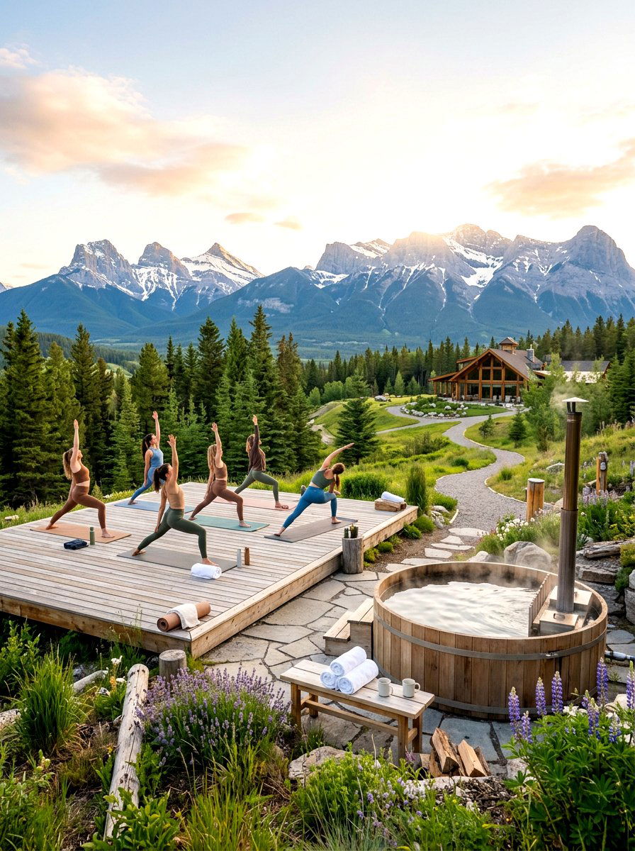 Outdoor Yoga Spa Retreat - 30 spa patio retreat ideas