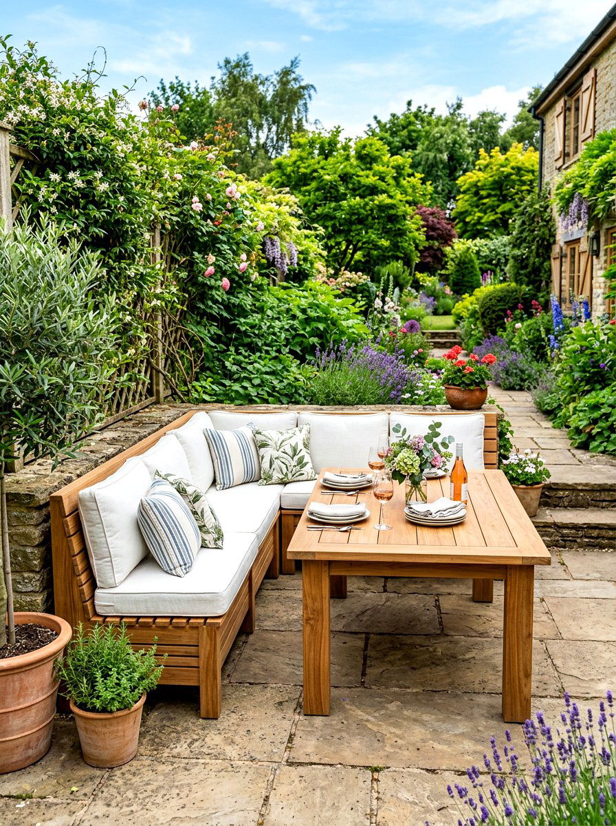 Outdoor patio banquette - 30 banquette seating ideas