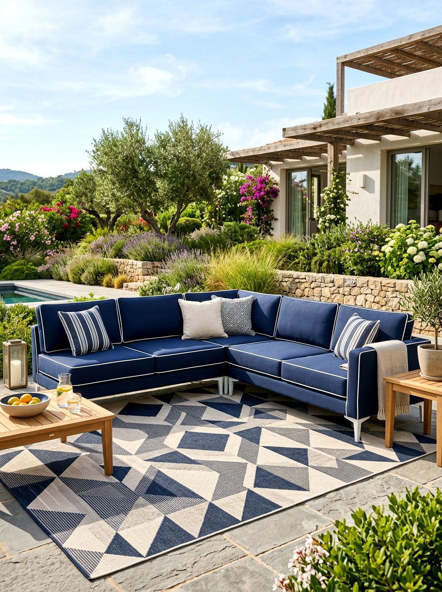 Outdoor sofa lounge - 30 backyard seating ideas