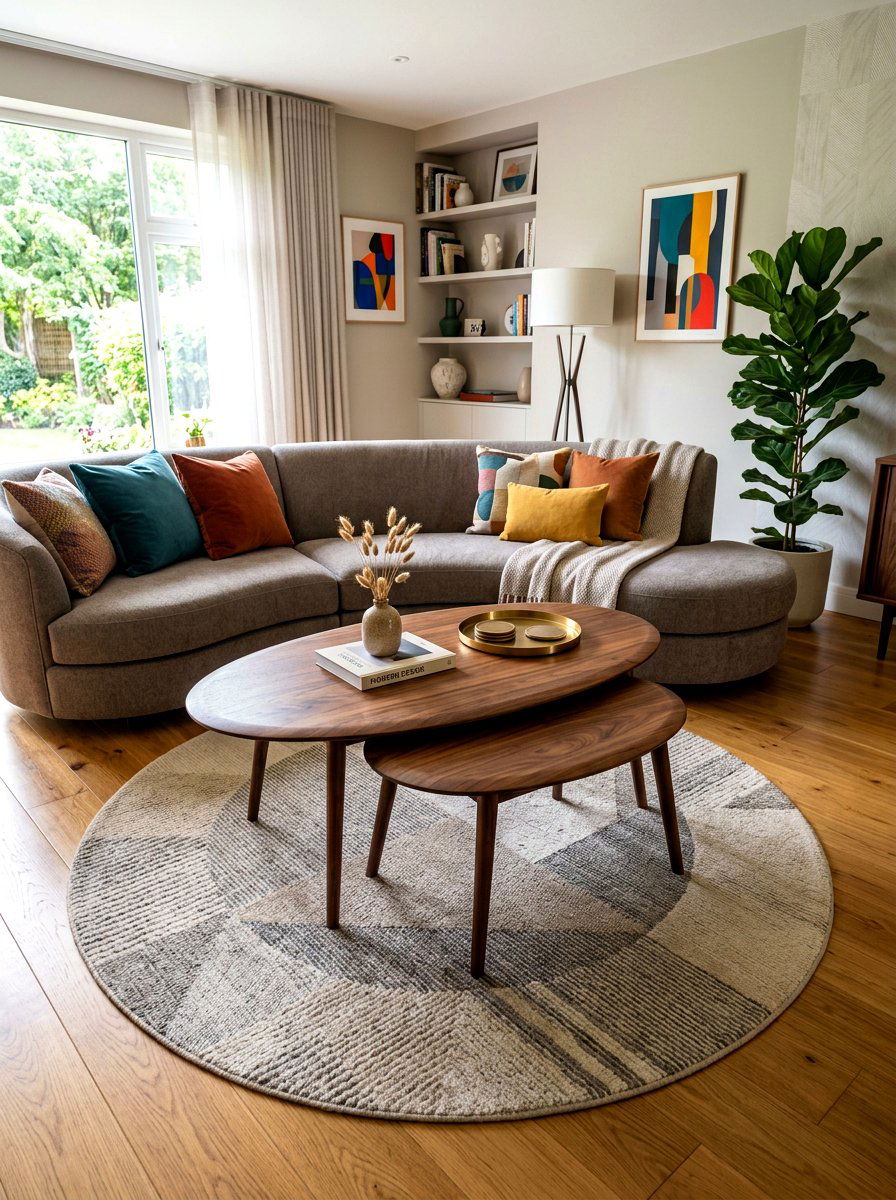 Oval Nesting Table - 30 nesting table ideas