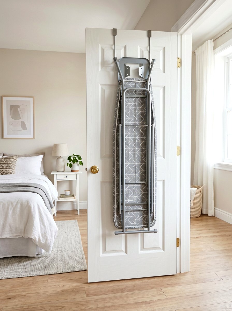 Over The Door Ironing Board - 30 ironing station ideas