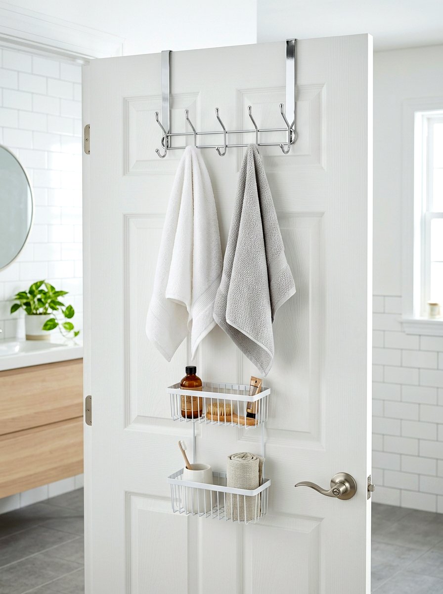 Over The Door Racks - 30 linen cupboard styling ideas