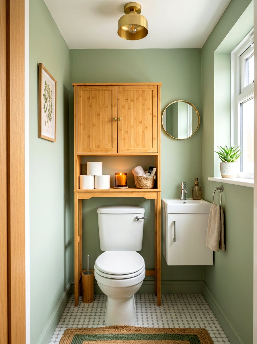 Over Toilet Storage Cabinet Unit - 30 slim storage cabinet ideas