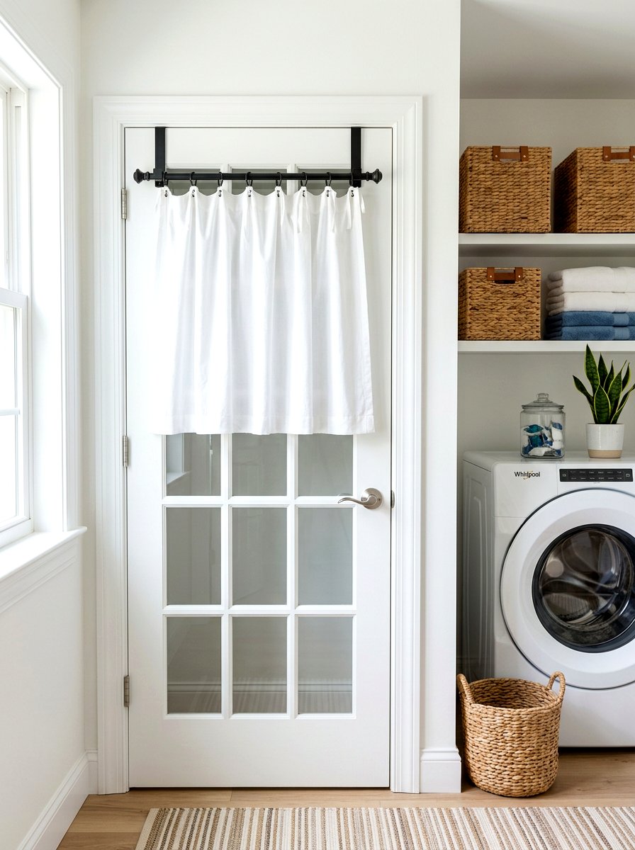 Over the door rod - 30 no drill curtain ideas aesthetic