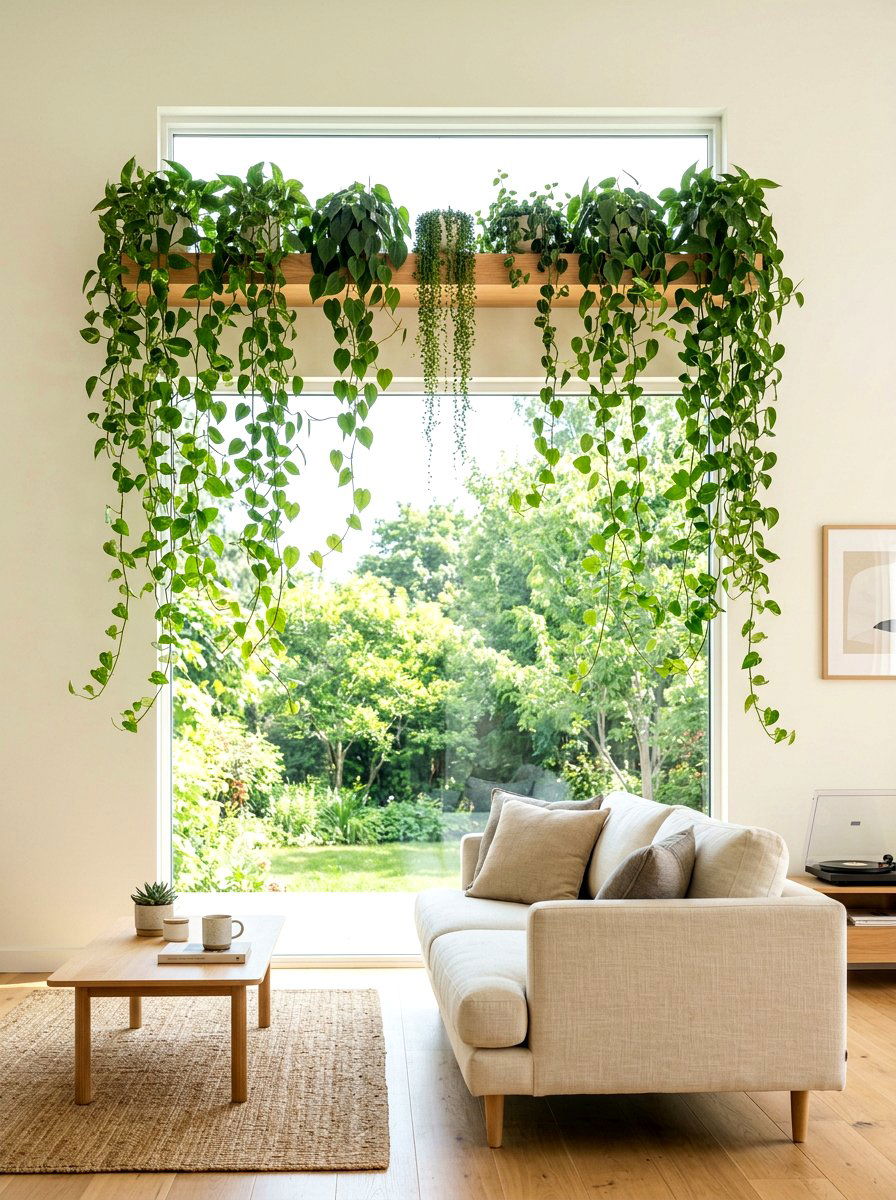 Overhead Window Plant Shelf - 30 plant shelf window ideas