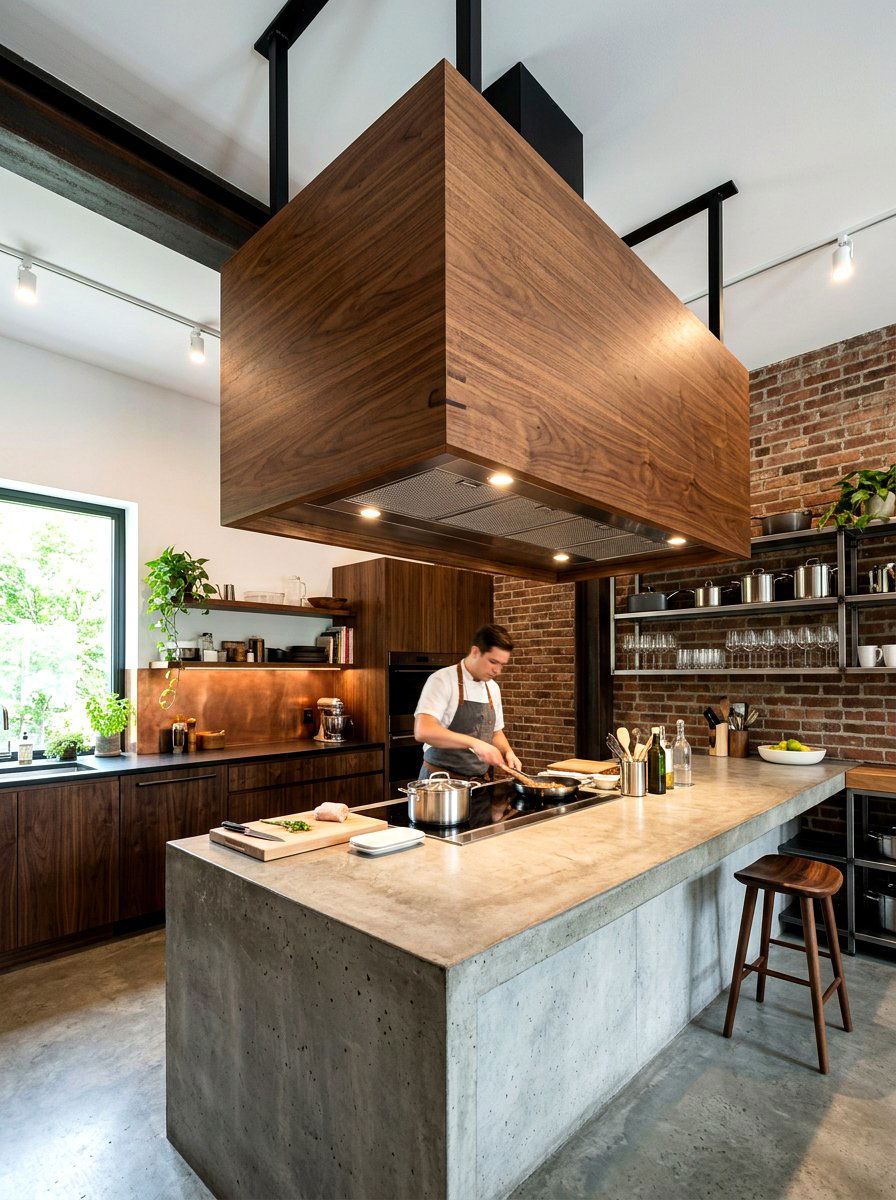 Oversized Box Range Hood - 30 paneled range hood ideas