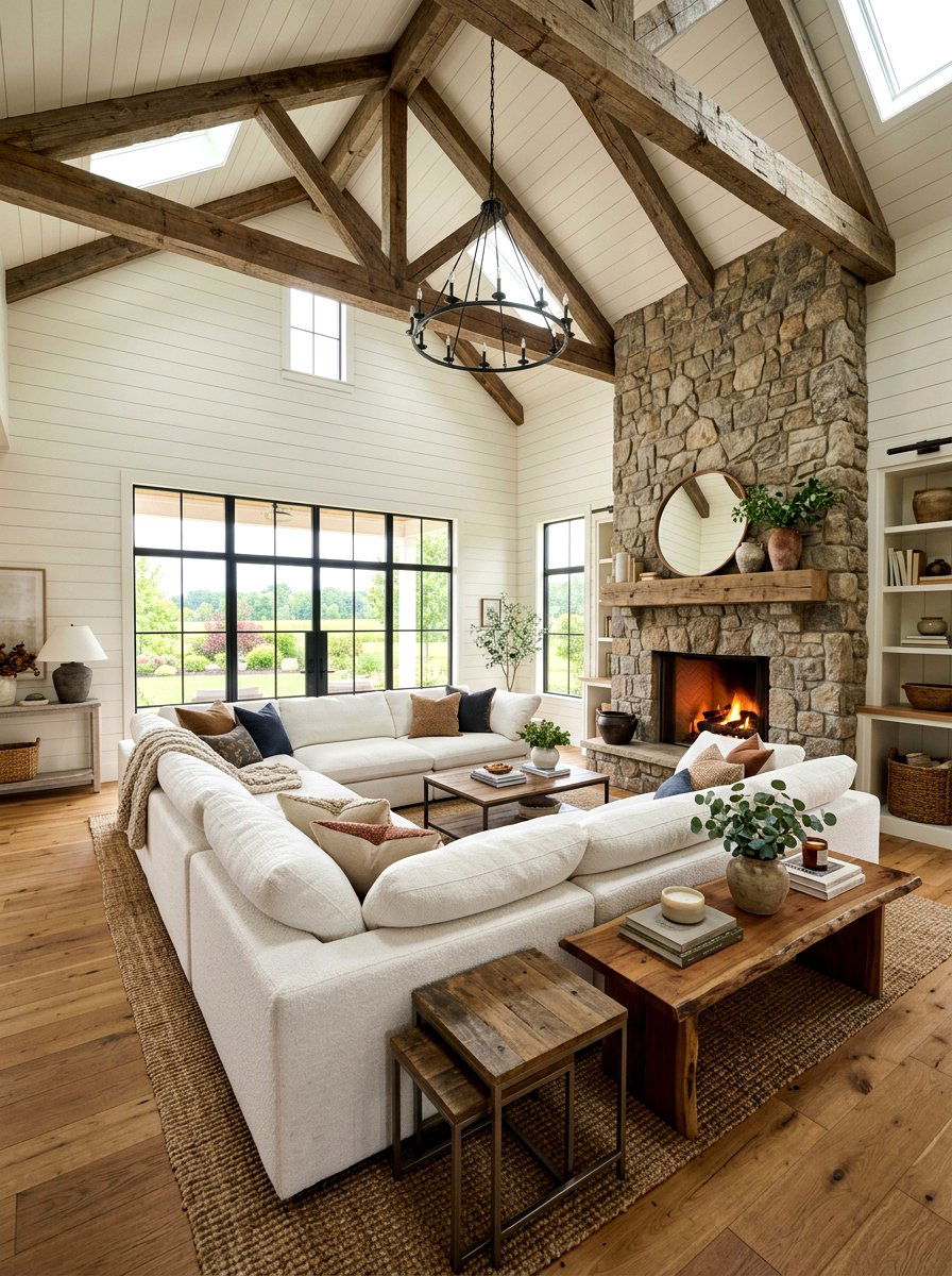 Oversized Family Sectional - 30 family room sectional ideas