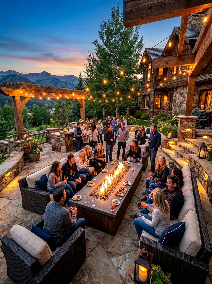 Oversized Fire Pit Table For Large Groups - 30 fire pit table ideas