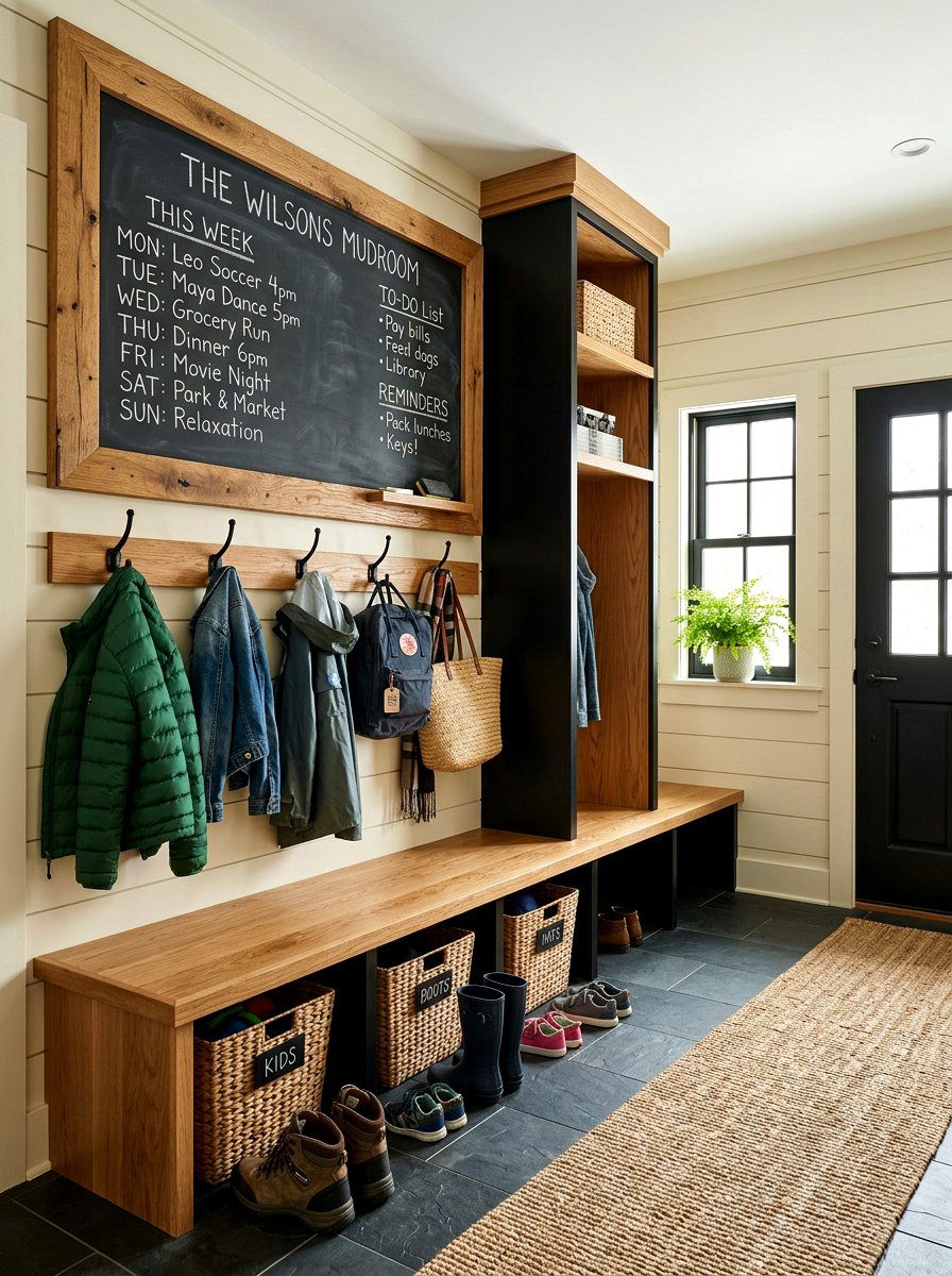 Oversized Framed Chalkboard - 30 oversized wall art ideas