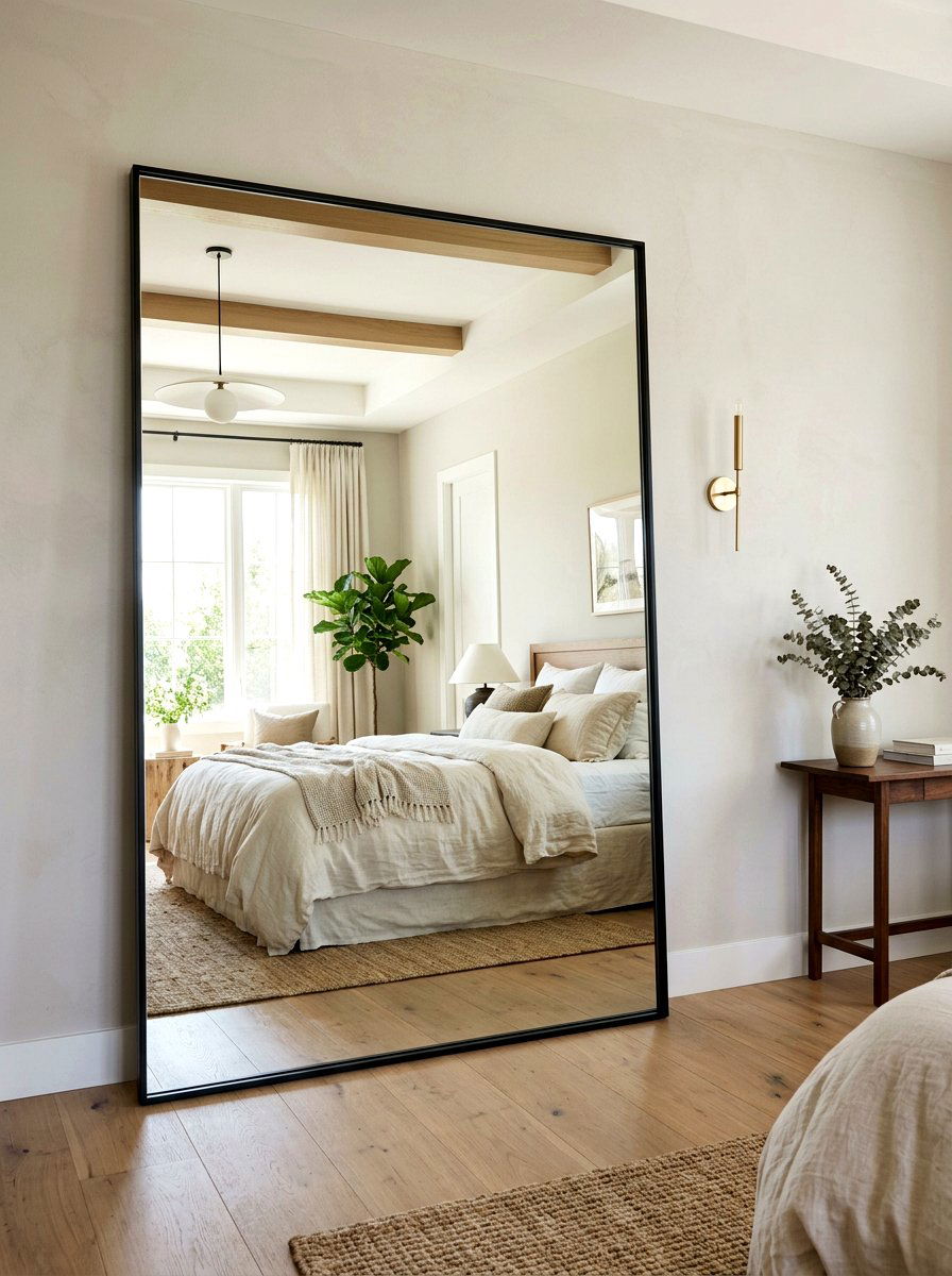 Oversized Mirror Bedroom Wall - 30 five star suite bedroom ideas