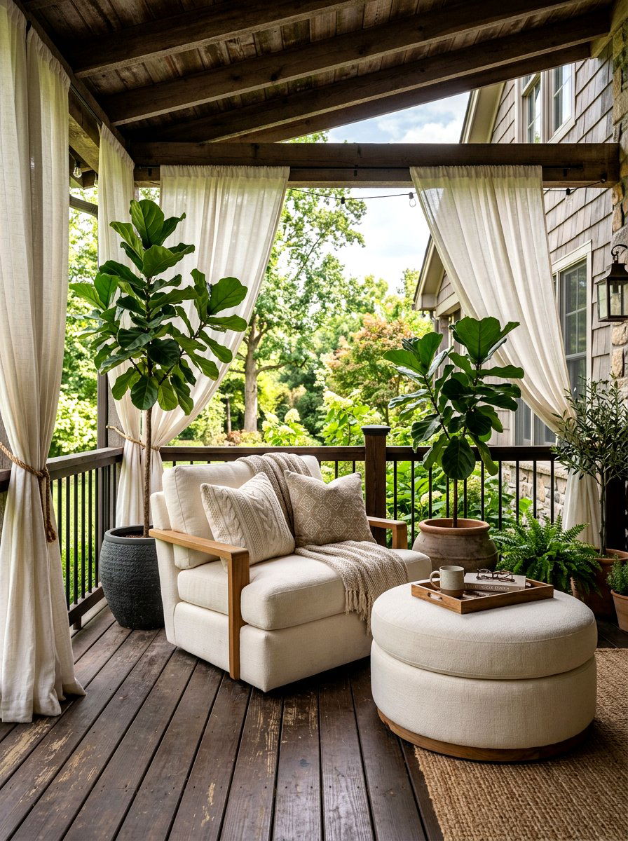 Oversized Outdoor Armchair - 30 outdoor lounge chair ideas