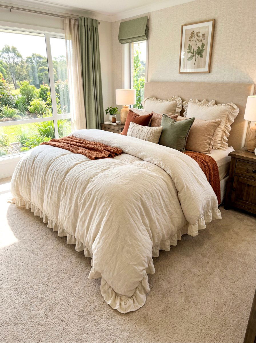Oversized Puffy Duvet - 30 frilly bedroom ideas