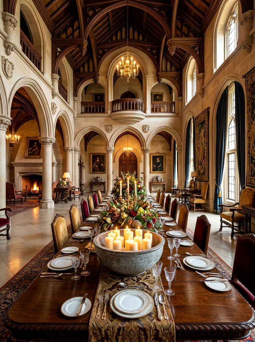 Oversized ceramic candle bowl - 30 candle bowl centerpiece ideas