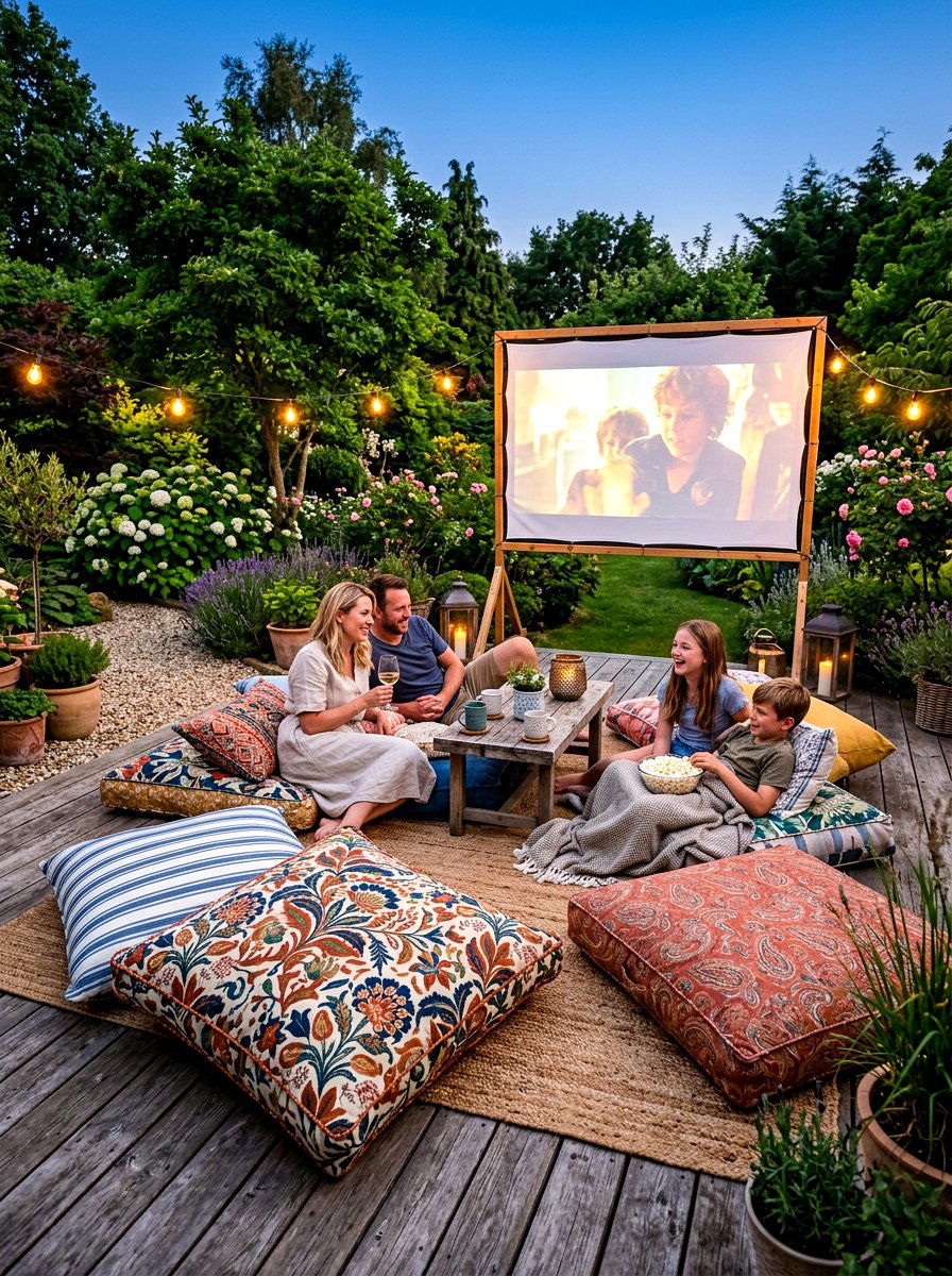 Oversized floor outdoor pillow - 30 outdoor throw pillow ideas