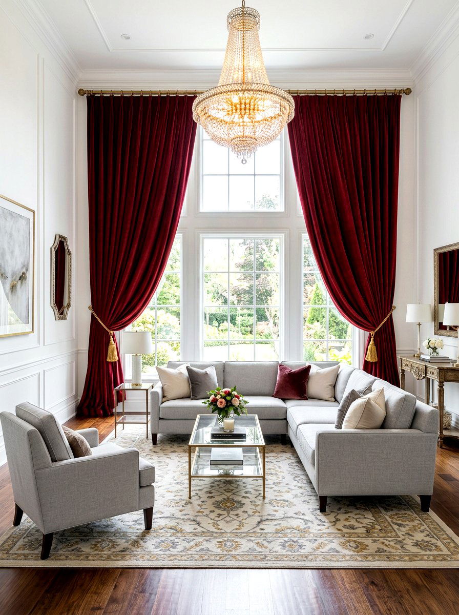 30 Oxblood Living Room Ideas That Look Luxurious Fast Now