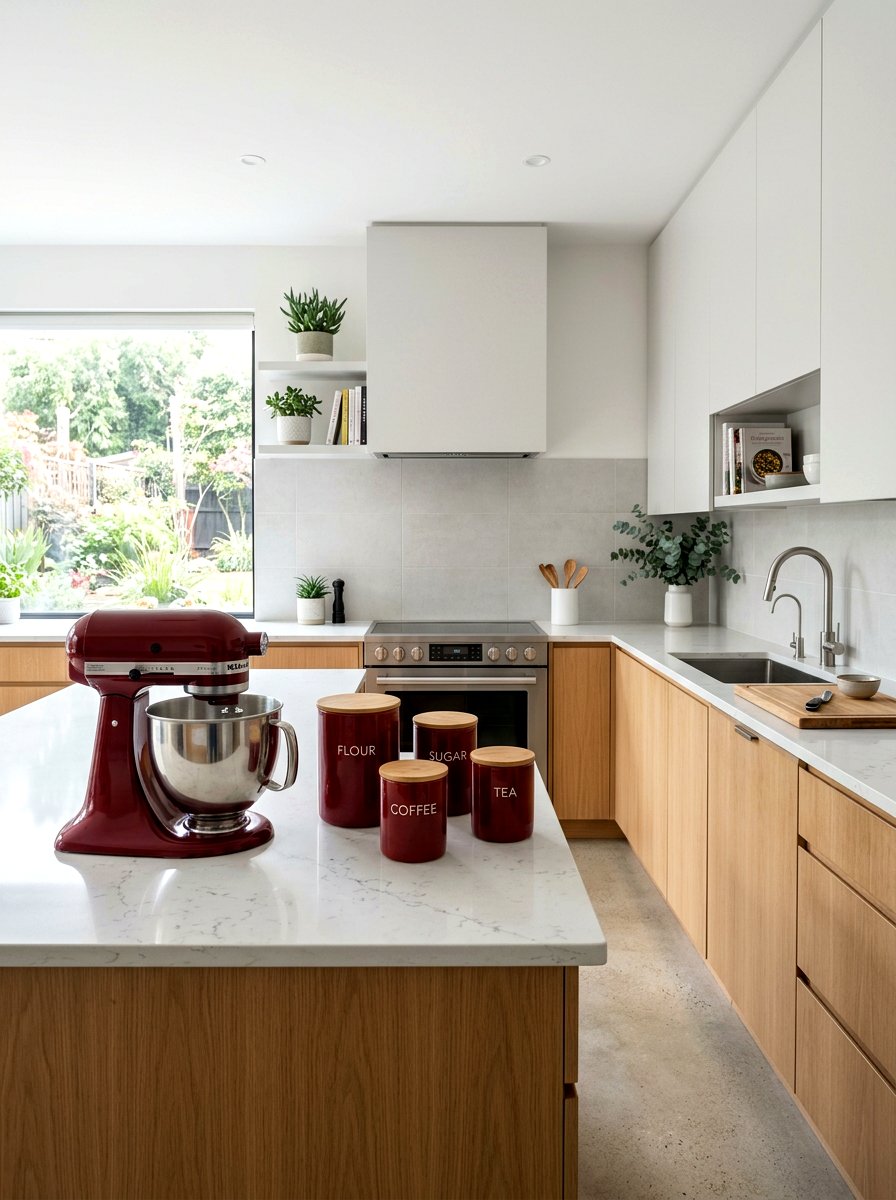 Oxblood Kitchen Decor - 30 oxblood kitchen ideas