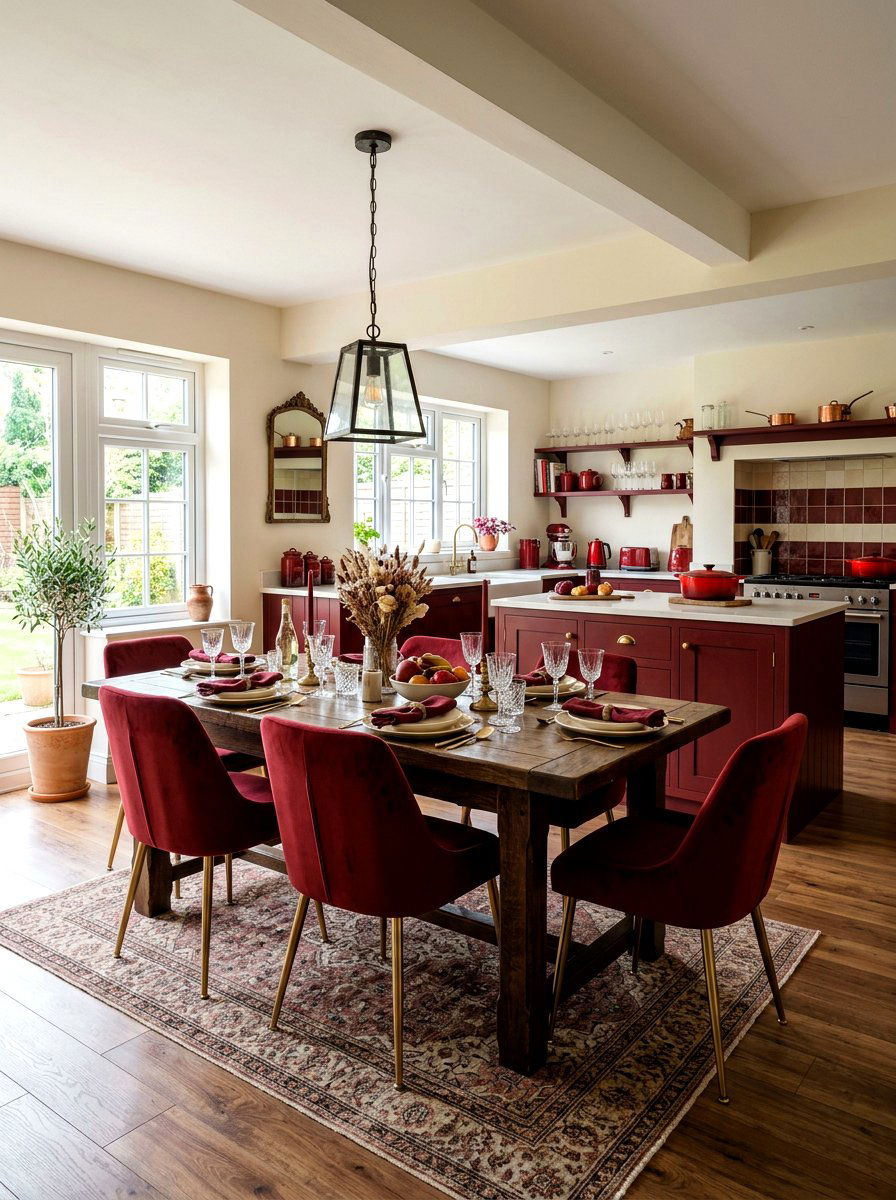 30 Oxblood Kitchen Ideas for Rich Color and Lasting Wow