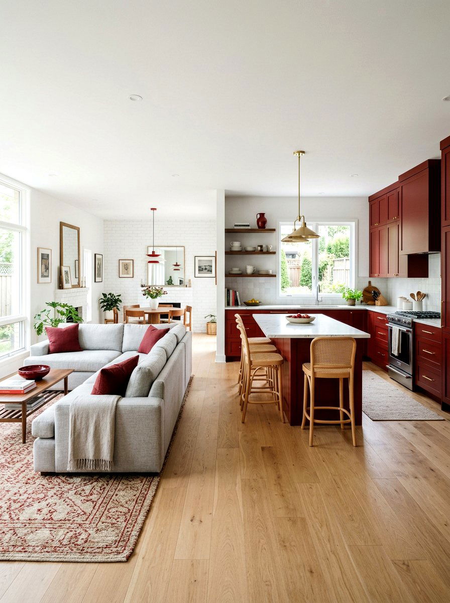 Oxblood Kitchen Open Concept - 30 oxblood kitchen ideas