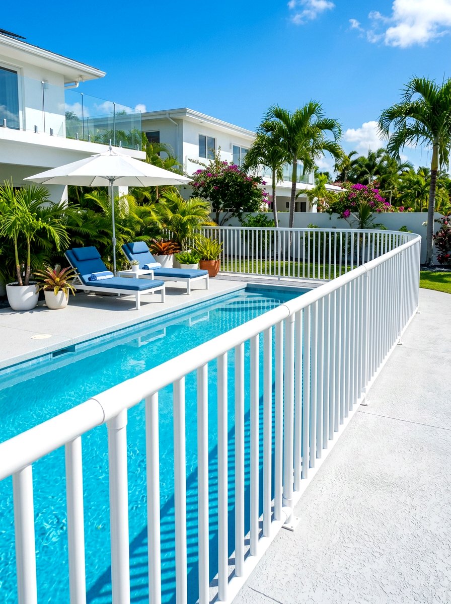 PVC Pipe Fence - 30 cheap fence ideas