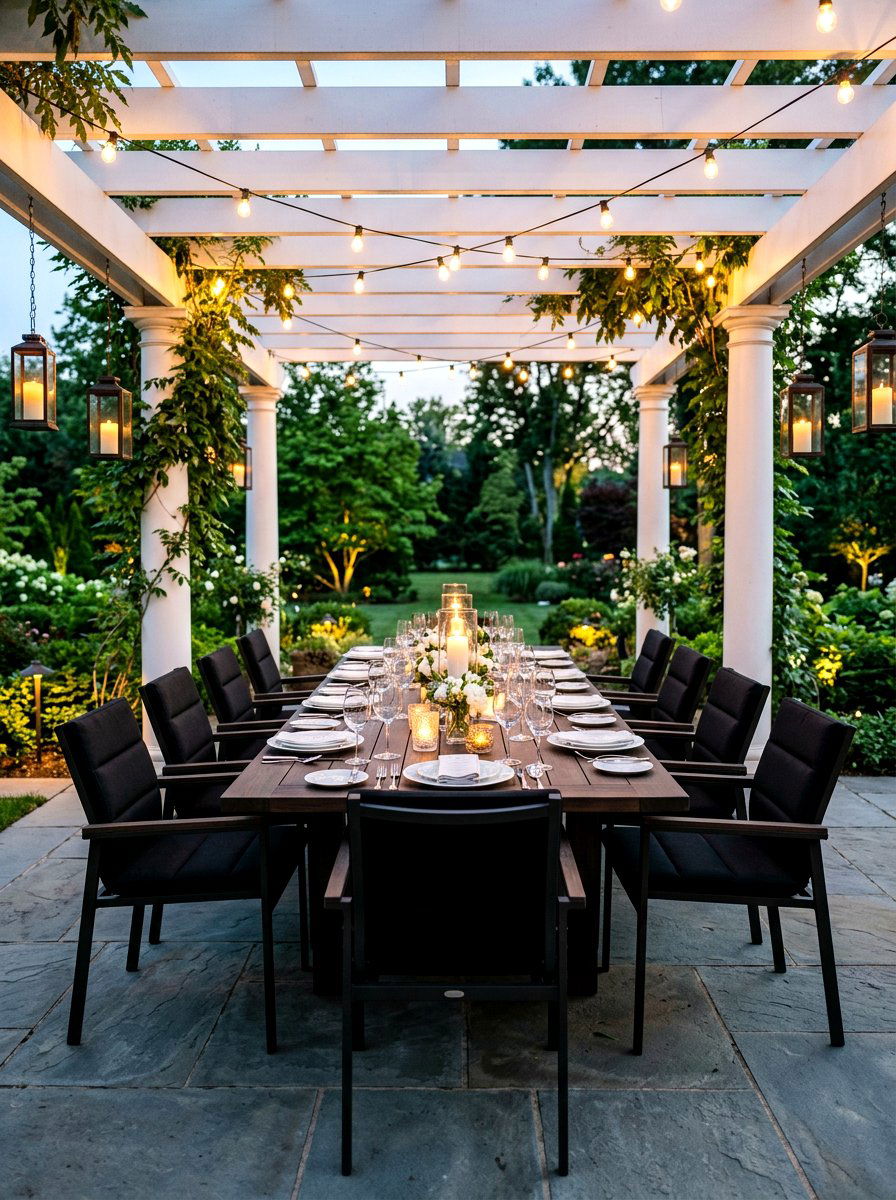 Padded Sling Dining Chair - 30 sling chair patio ideas