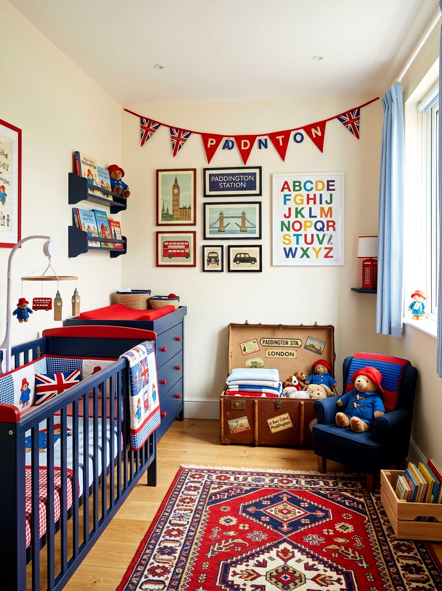 Paddington Bear London Nursery - 30 storybook nursery ideas